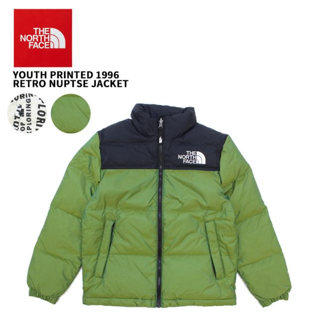 ザ・ノース フェイス THE NORTH FACE Youth Printed 1996 Retro Nuptse Jacket レトロ ヌプシ ダウンジャケット アウター キッズ 子供 nf0a5iyc