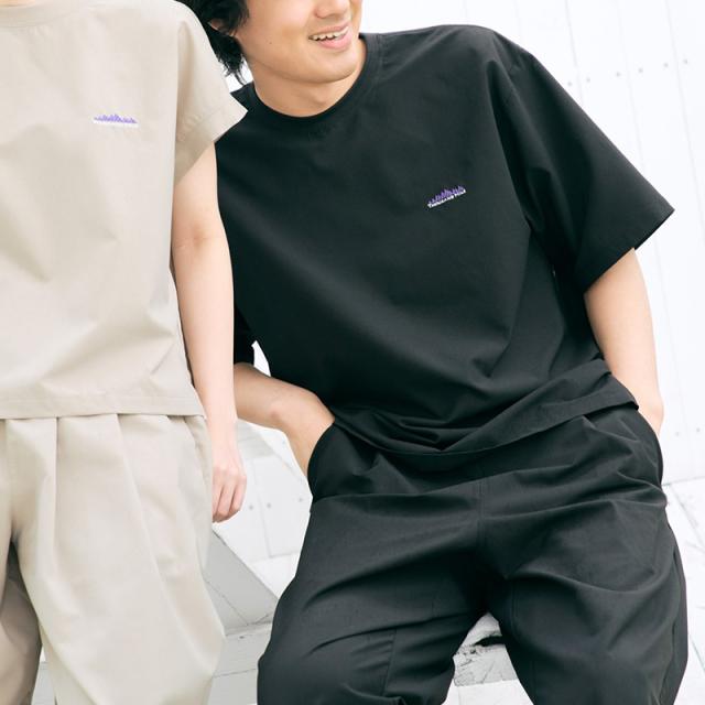 サウザンド マイル メンズ セットアップ THOUSAND MILE ショートスリーブＴシャツ＆ロングパンツセット 3点セット SHORT SLEEVE T-SHIRT & LONG PANTS SET HIGH AIR PERMEABILITY TM261HA00291_5