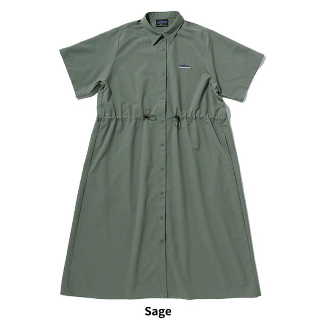 サウザンド マイル レディース 高機能ワンピース THOUSAND MILE ショートスリーブスナップワンピース SHORT SLEEVE SNAP OP HIGH AIR PERMEABILITY 半袖 ワンピ TM261HA00422_11
