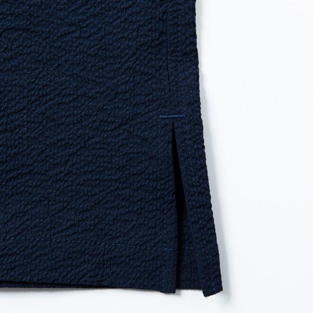 サウザンド マイル メンズ 半袖シャツ THOUSAND MILE ショートスリーブ スキッパーシャツ シアサッカー SHORT SLEEVE SKIPPER SHIRT SEERSUCKER TM261SS00211_5