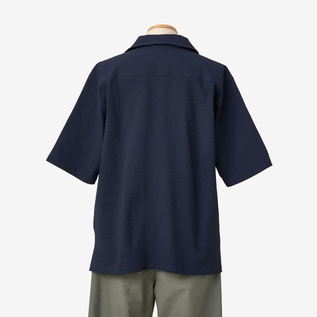 サウザンド マイル メンズ 半袖シャツ THOUSAND MILE ショートスリーブ スキッパーシャツ シアサッカー SHORT SLEEVE SKIPPER SHIRT SEERSUCKER TM261SS00211_8
