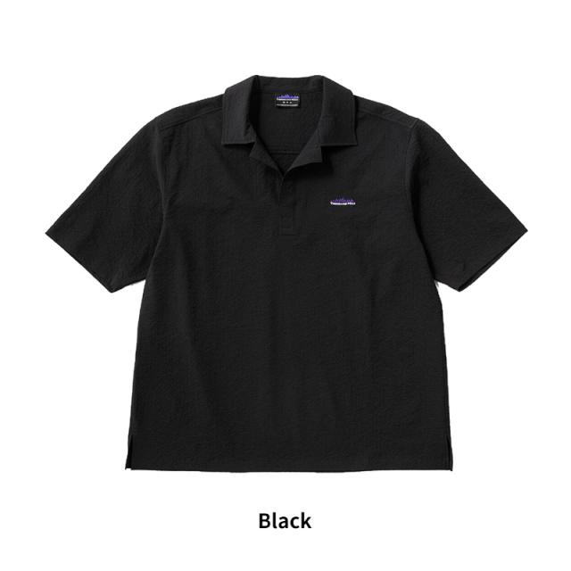 サウザンド マイル メンズ 半袖シャツ THOUSAND MILE ショートスリーブ スキッパーシャツ シアサッカー SHORT SLEEVE SKIPPER SHIRT SEERSUCKER TM261SS00211_9