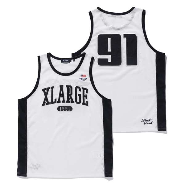 エクストララージ(X-LARGE) XL BASKETBALL JERSEY タンクトップ