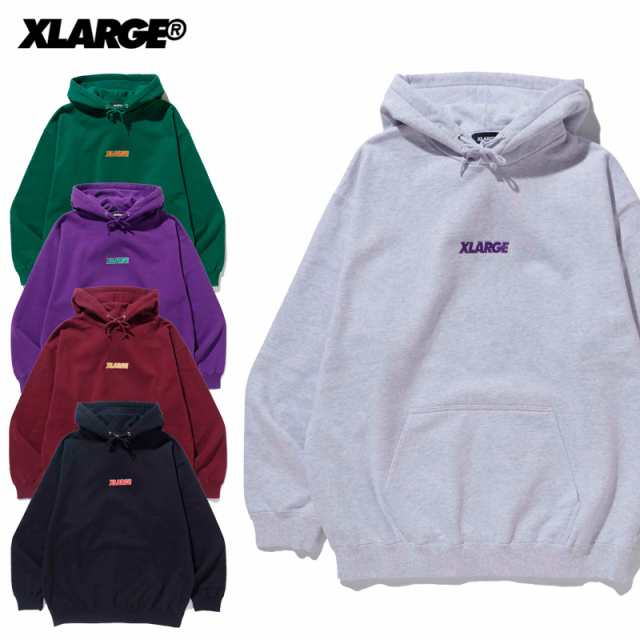 エクストララージ X-LARGE STANDARD LOGO PULLOVER HOODED SWEAT プルオーバーパーカー スウェット メンズ 101223012010の通販は