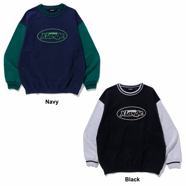 エクストララージ(X-LARGE) RETRO CREWNECK SWEAT クルー スウェット