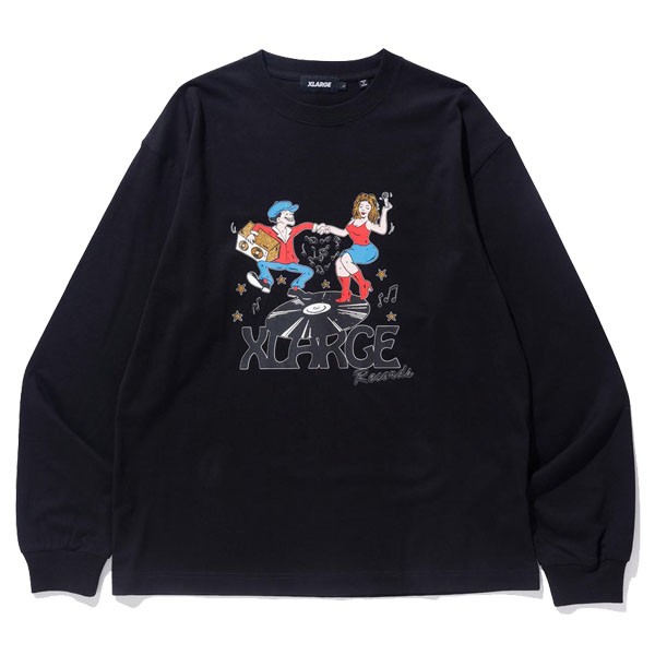 エクストララージ(X-LARGE) OLD DAYS L/S TEE XLARGE 長袖Tシャツ ロン