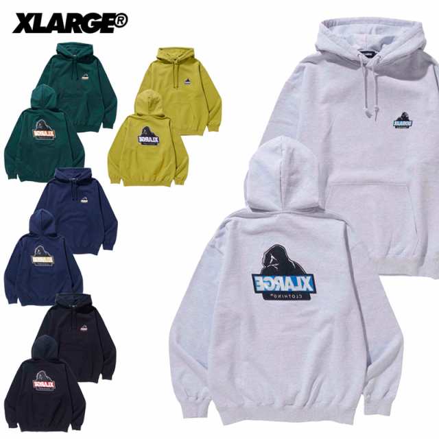 エクストララージ SLANTED OG PULLOVER HOODED SWEATSHIRT スウェットフーディー パーカー メンズ