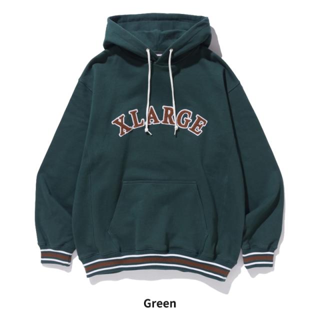 エクストララージ XLARGE STRIPED RIB HOODED SWEATSHIRT フーディー パーカー スウェット メンズ 101234012006_10
