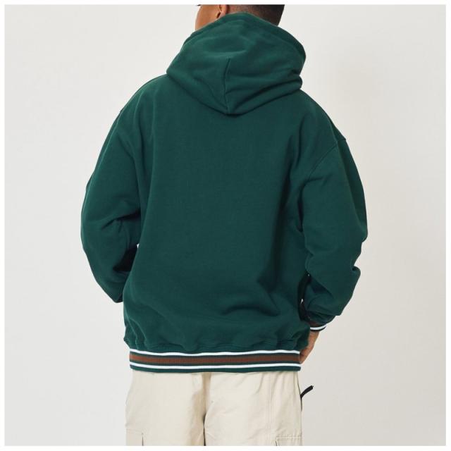 エクストララージ XLARGE STRIPED RIB HOODED SWEATSHIRT フーディー パーカー スウェット メンズ 101234012006_3