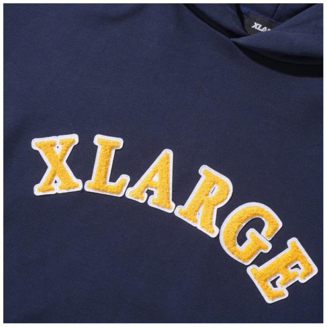 エクストララージ XLARGE STRIPED RIB HOODED SWEATSHIRT フーディー パーカー スウェット メンズ 101234012006_4