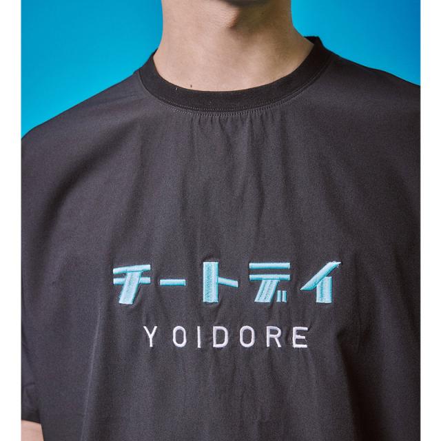 ヨイドレ ユニセックス セットアップ 刺繍 YOIDORE チートデイ