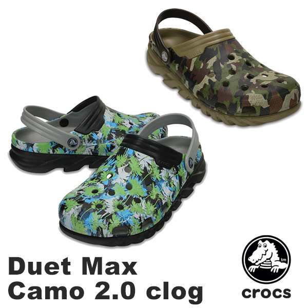 camo crocs shoes