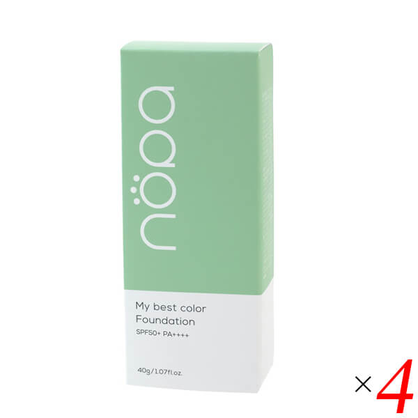 nopa マイベストカラーファンデーション 40g 4個セット 送料無料