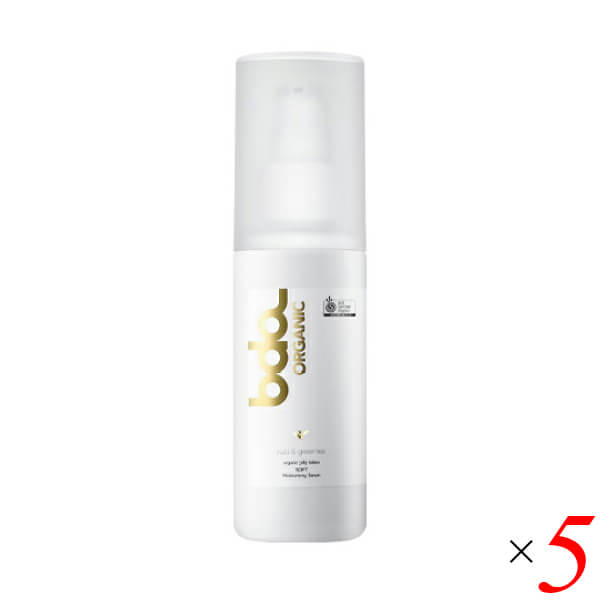 【2/23 9:59まで！当店15%+サンキュー配送+5%還元！】bda ORGANIC オーガニック ジェリーローション ソフト モイスチャーセラム ユズ＆グリーンティ 5個セット 潤滑ゼリー 潤滑ローション 女性 男性