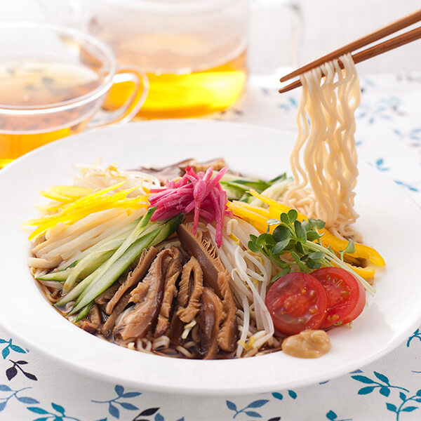 冷やし中華 乾麺 無添加 オーサワのベジ冷し中華（しょうゆだれ）121g(うち麺80g) 20個セット 送料無料 その他麺類