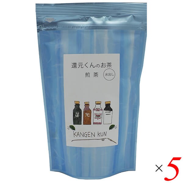 還元くんのお茶 煎茶 （5g×20包入り） 5個セット メビウスウォーター お茶 国産