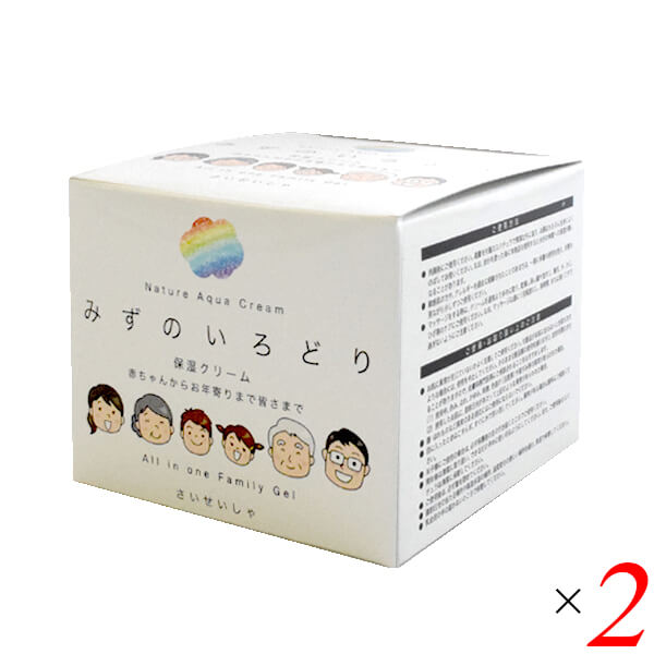 みずのいろどり（保湿クリーム） 200g 2個セット 彩生舎 ナチュールアクアクリーム 送料無料の通販は 7,480円