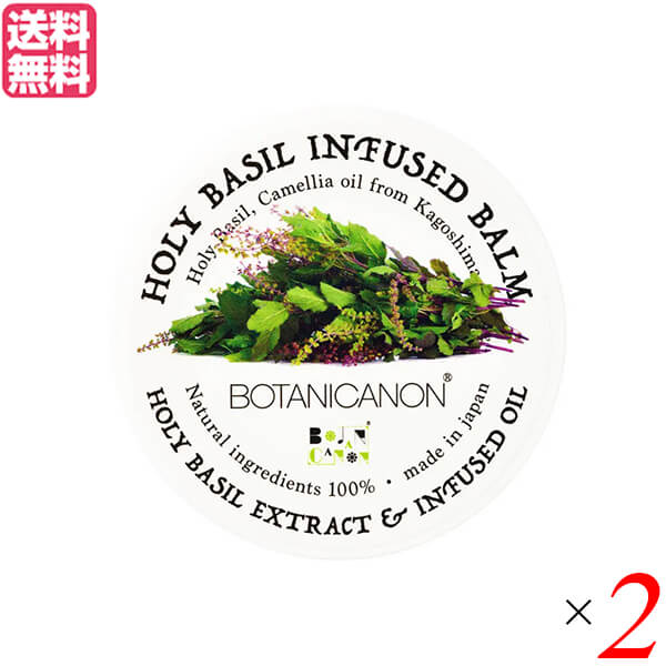 【お買い物ラリー！ポイント最大+5%！】保湿 バーム ヴァーム ボタニカノン ホーリーバジルインフューズドバーム 25g ２個セット