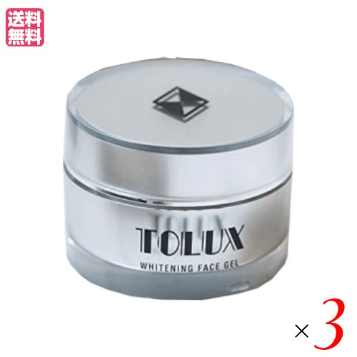 【ポイント倍々！最大+7%！】トルーク 薬用ホワイトニングフェイスジェル 50g 医薬部外品 3個セット オールインワンゲル ジェル メの通販は