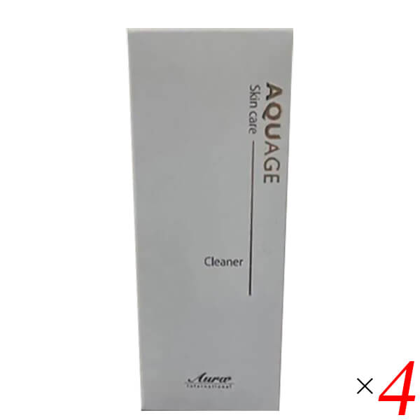 アクアージュ スキンケア クリーナー 50g 4個セット アウラインターナショナル 洗顔料 ピーリング ジェルの通販は 5,187円