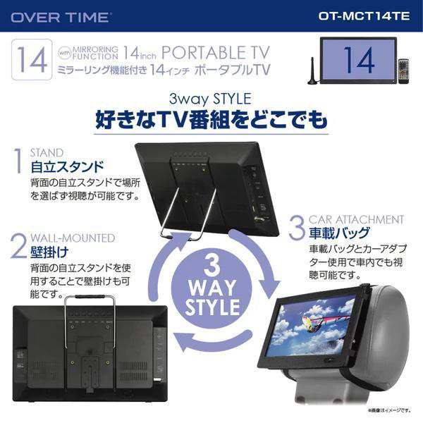 Amazon | [2025新登場]ポータブル テレビ 小型 14インチ HDMI
