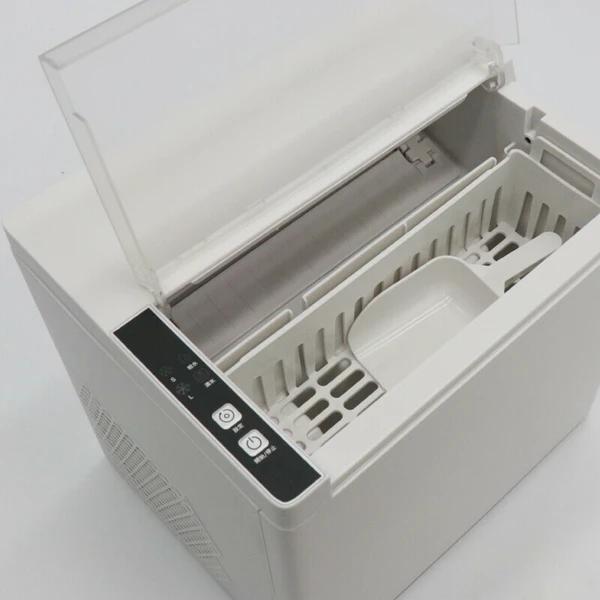 1時間で約99個の穴あき型の氷が作れる製氷サイズはS.Lの2種類OK 高速