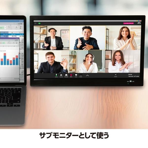 14インチ録画機能付き　ポータブルTV■ 壁掛け、スタンド置き、車載可能　3WAY STYLE多彩な電源に対応　ACアダプター・DCアダプター・内蔵バッテリーの3電源_3