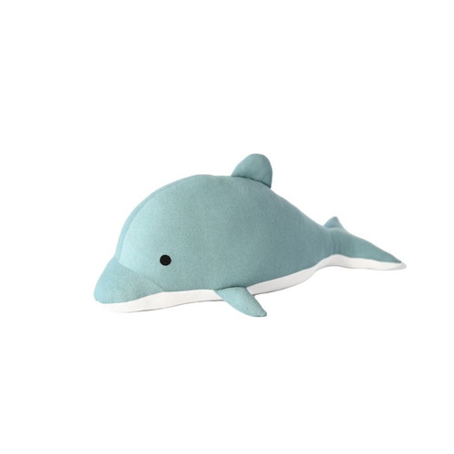 【予約商品】いるか MINON（ミノン）みのん M ぬいぐるみ（全長約50-60cm） ライトブルー 【エンバランス】※送料無料（一部地域を除く）※入荷次第順次お届け