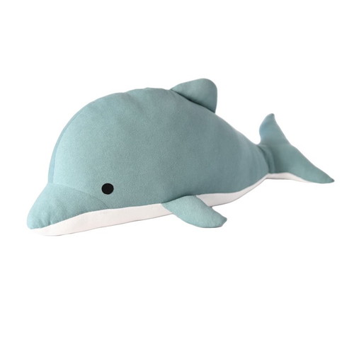 【予約商品】いるか MINON（ミノン）みのん L ぬいぐるみ（全長約70-80cm） ライトブルー 【エンバランス】※送料無料（一部地域を除く）※入荷次第順次お届け