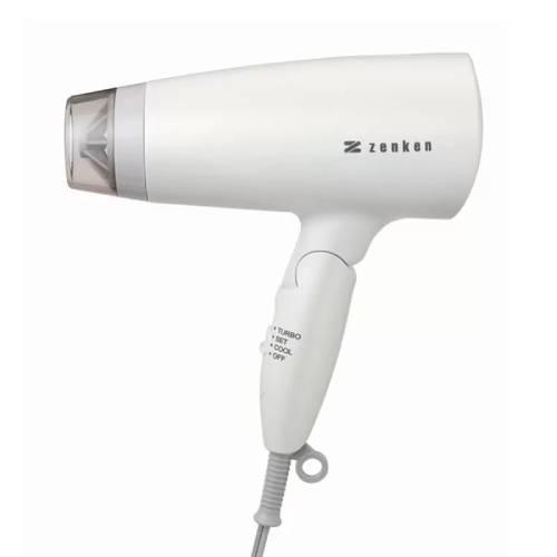 【メーカー直送品】電磁波低減ヘアードライヤーパールホワイト ZD-750W（PW） 【ゼンケン】※代引・同梱・キャンセル不可※送料無料（一部地域を除く）