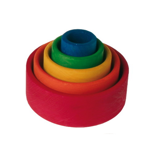 コップかさね・レインボー （GM10351） 【グリムス/Grimms】 【8か月から】※キャンセル不可の通販は