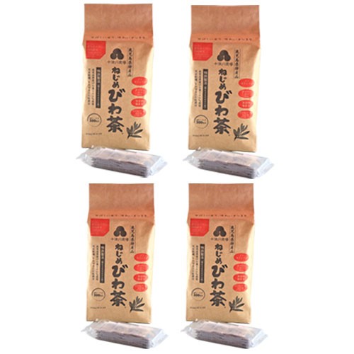 十津川農場 ねじめびわ茶300 (2gティーバック 300包入)×4箱セット