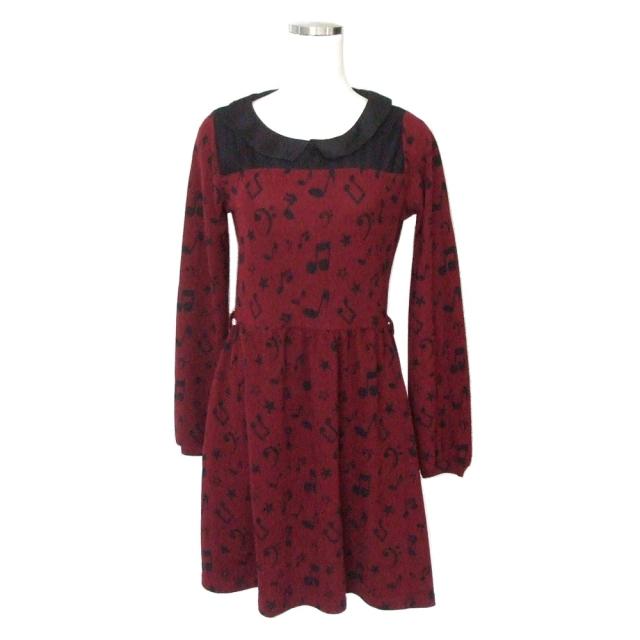 Olive Des Olive オリーブ デ オリーブ 音符ワンピース フェミニン プリンセス ドレス 114956 中古 の通販はau Pay マーケット Jimu