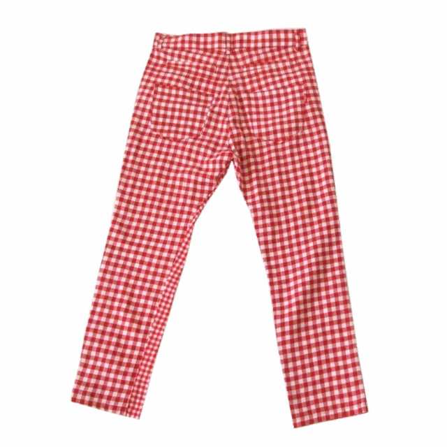Candy Stripper キャンディストリッパー ブロックチェックサルエルパンツ (赤 ) 115323【中古】|au PAY マーケット
