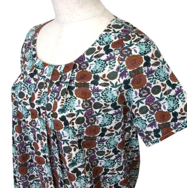 美品 Armoire Caprice アーモワールカプリス ボタニカルテキスタイルワンピース 半袖 花柄 中古 の通販はau Pay マーケット Jimu