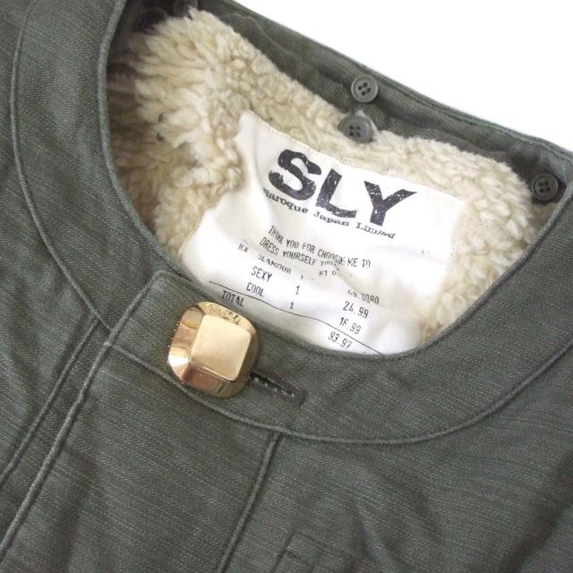 Sly スライ ライナー付きモッズコート カーキ ミリタリー ジャケット コンバット アーミー 中古 の通販はau Pay マーケット Jimu