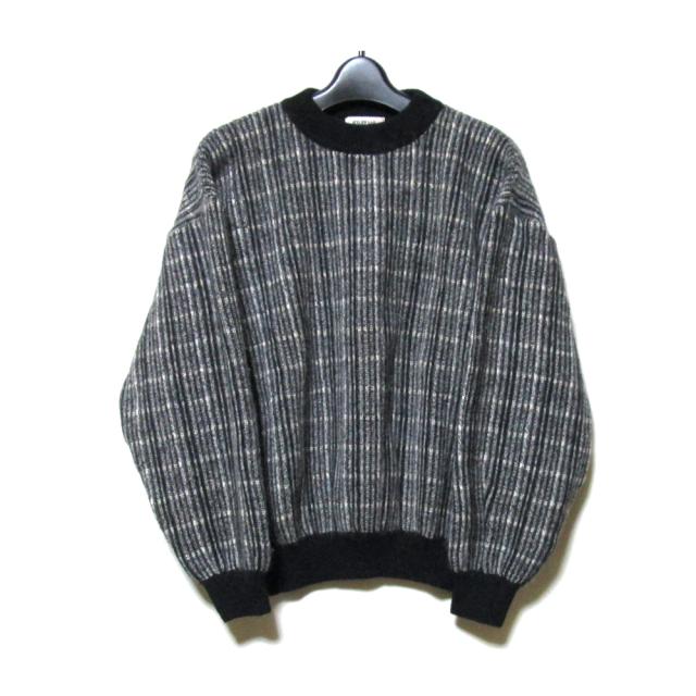 美品 Vintage ATELIER SAB for men アトリエサブフォーメン「F」ストライプボックスシルエットニットセーター 120442 【中古】 5,191円
