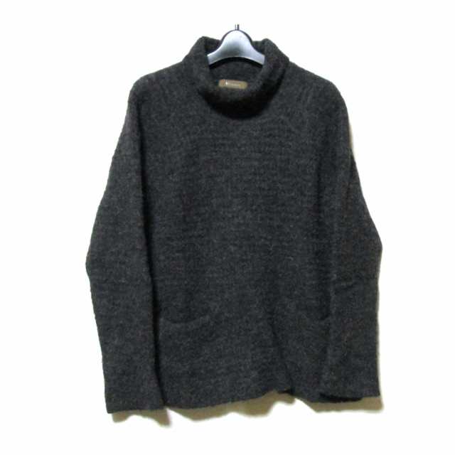 美品 Y’s for men ワイズフォーメン ポケット付ハイネックニットセーター (グレー ヨウジヤマモト オム) 124126 【中古】｜au  PAY マーケット