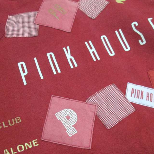 Vintage PINK HOUSE ヴィンテージ ピンクハウス「L」ワッペンタグ