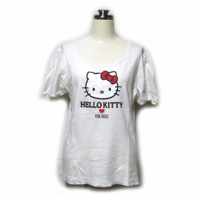 PINK HOUSE×HELLO KITTY ピンクハウス×ハローキティ「L」限定Tシャツ