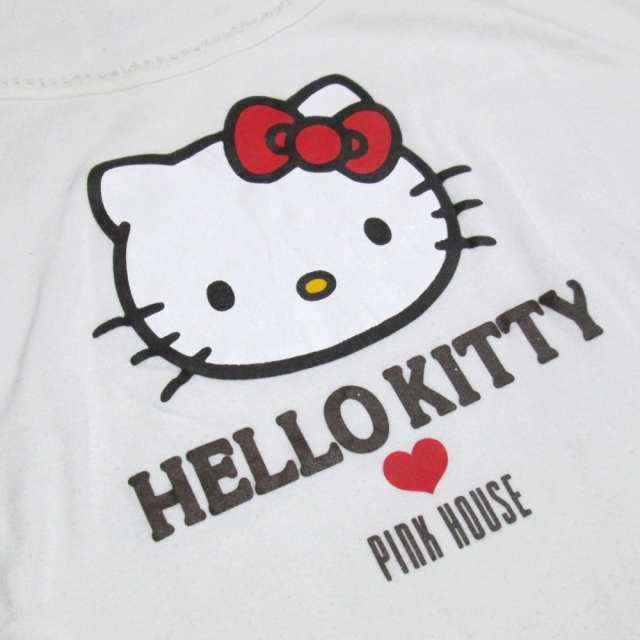 PINK HOUSE×HELLO KITTY ピンクハウス×ハローキティ「L」限定Tシャツ