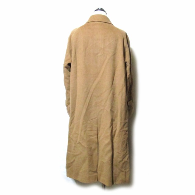 DAKS ダックス「11」定番 カシミヤ混ステンカラーロングコート