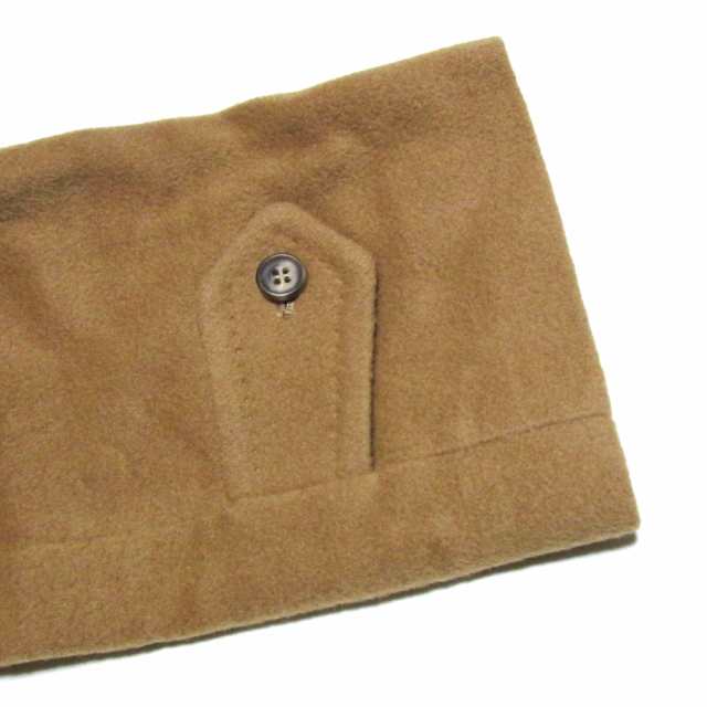 DAKS ダックス「11」定番 カシミヤ混ステンカラーロングコート