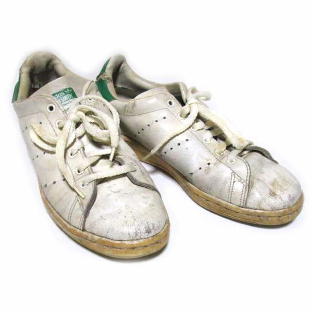 Vintage adidas ヴィンテージ アディダス フランス製 スタンスミススニーカー (1983年 白 FRACE シューズ 靴)  126303｜au PAY マーケット