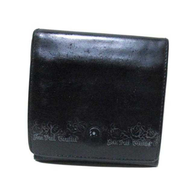 廃盤 Jean Paul Gaultier ジャンポールゴルチエ スカル ニューローズレザーウオレット 折財布 ゴルチェ 中古 の通販はau Pay マーケット Jimu