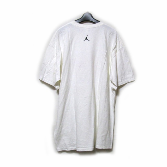 NIKE AIRJORDAN Tシャツ　XLサイズ　ホワイト柄デザインプリント