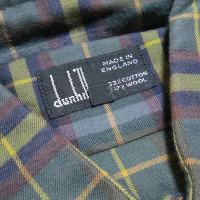 Vintage dunhill ヴィンテージ ダンヒル「40cm」イギリス製 タータン