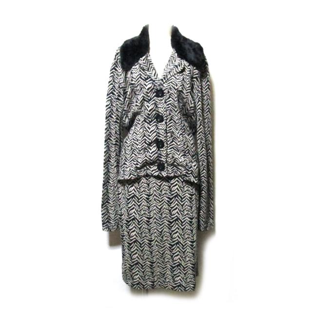 美品 Vintage MORGAN ヴィンテージ モルガン ゼブラセットアップスーツ  