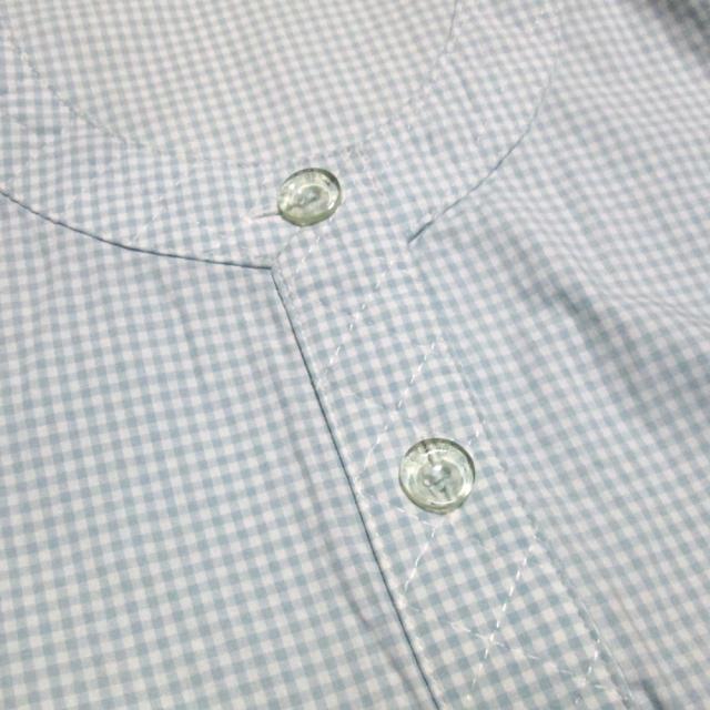 Vintage INGEBORG ヴィンテージ インゲボルグ「M」ギンガムチェックリボンブラウス (PINK HOUSE) 131595 【中古】