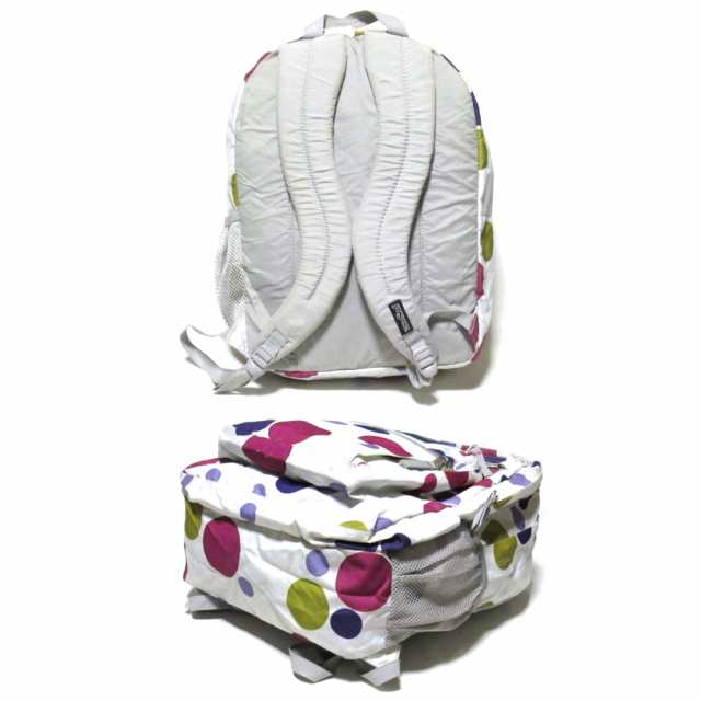 新品 JANSPORT リュックサック 未使用 ドット柄 バッグ ジャンスポーツ